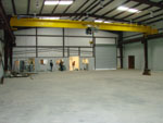 Sun Manufacturing Company move - New workshop before the machines