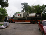 Sun Manufacturing Company move - Next machine arrives