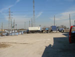 Sun Manufacturing Company move - One machine arriving at its new home